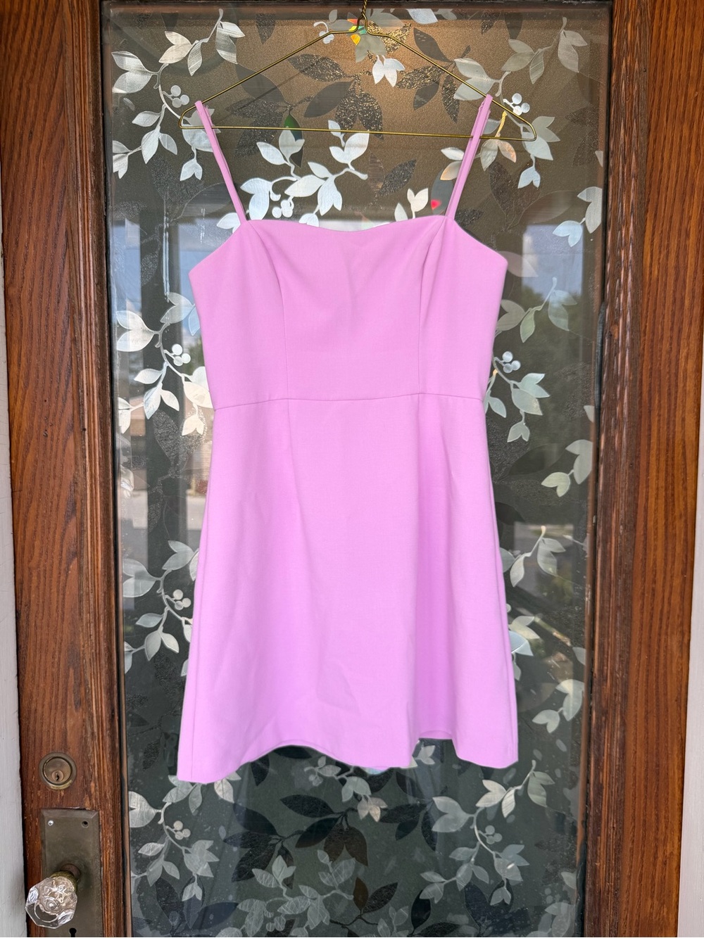 French Connection Whisper Light Pink Mini Dress Women’s size 4 EUC